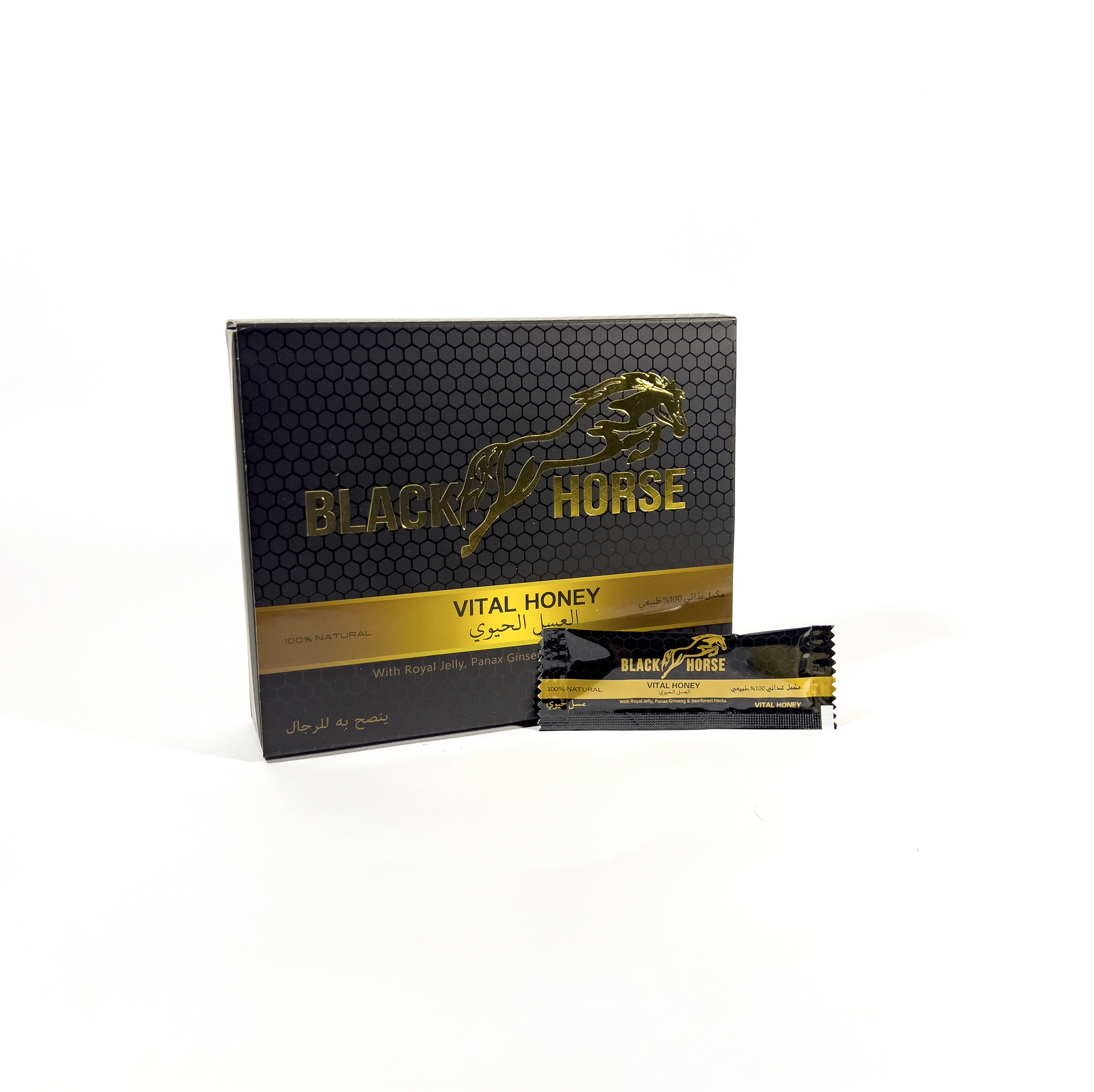 Black Horse Honey Vital Honey 6 Sobres
